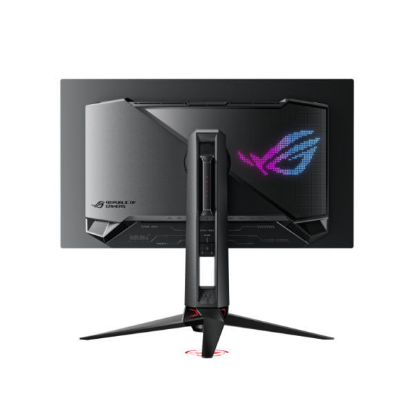 ASUS ROG Swift PG27UCDM Gaming Monitor, 27" QD-OLED Display, 4K UHD Resolution, 240Hz Refresh Rate, 0.03ms (GtG) Response Time, AMD FreeSync Premium Pro & NVIDIA G-SYNC, Black | PG27UCDM - Image 2