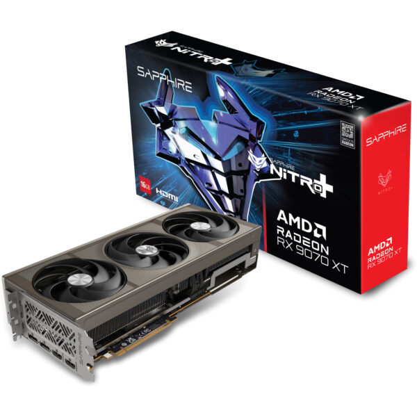 SAPPHIRE NITRO+ AMD RADEON RX 9070 XT GAMING OC 16GB